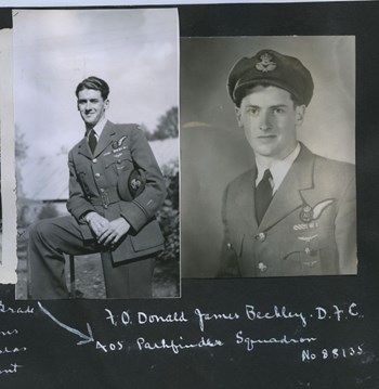 Flying Officer Donald James Beckley